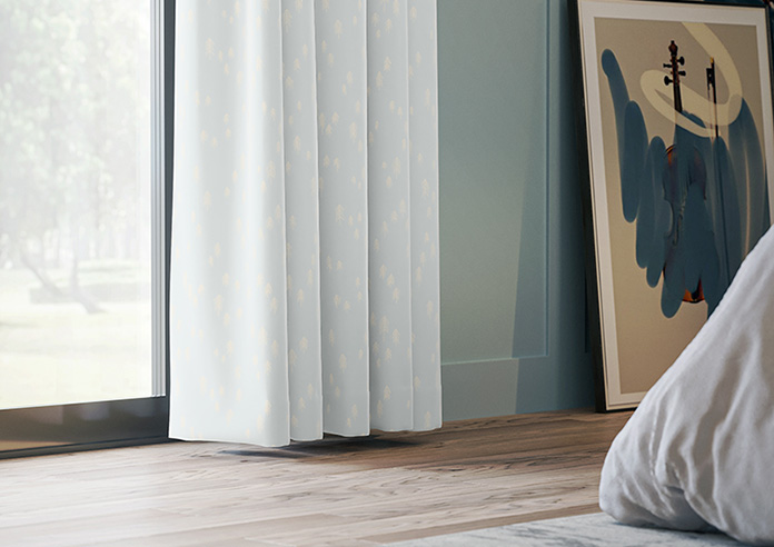 Norrland, Steam Blue - Made to Measure Curtains - Image 5